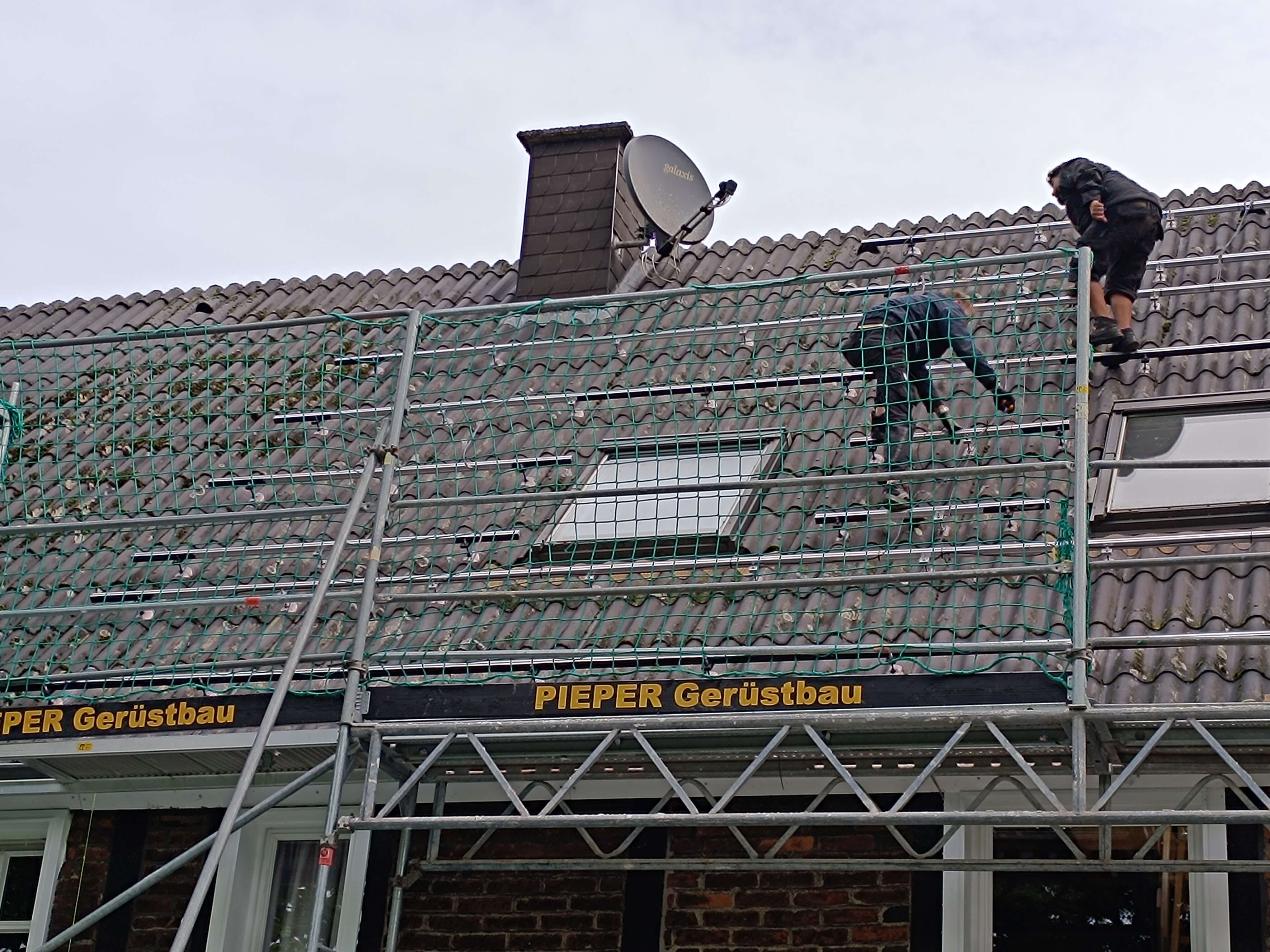 Montage Photovoltaik