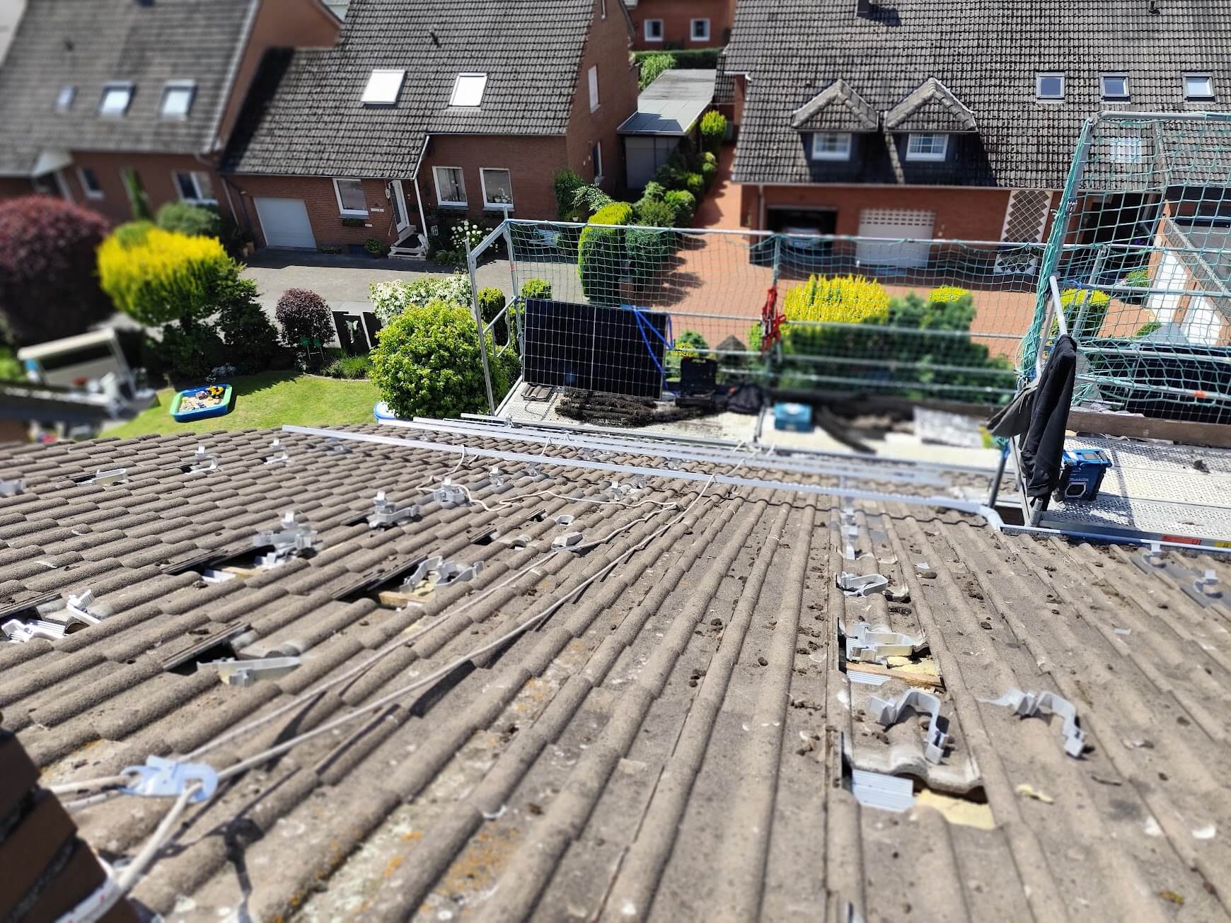 Montage Photovoltaik