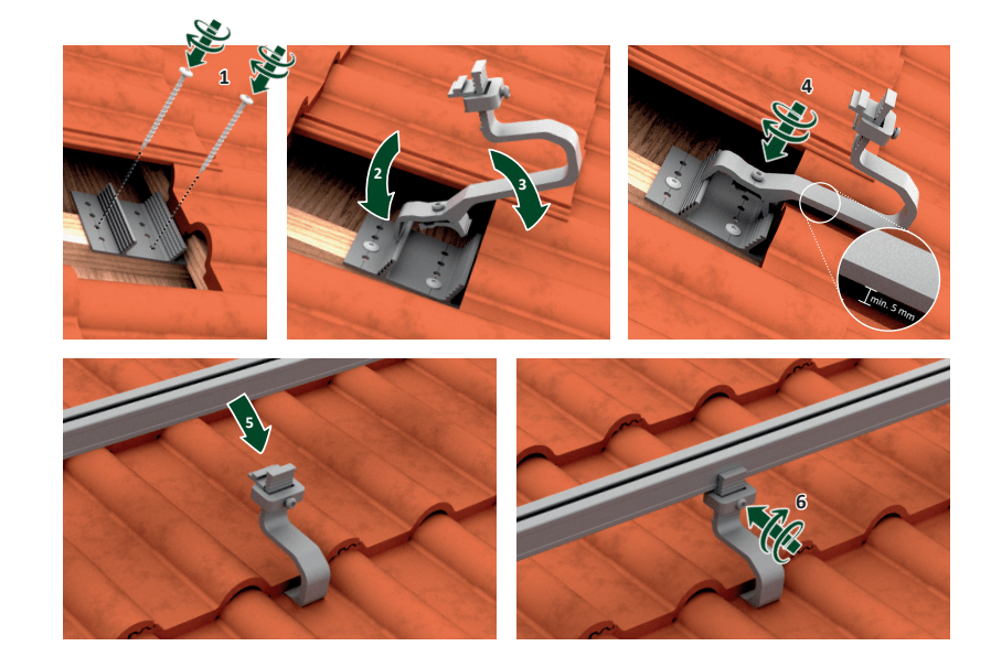 Montage Photovoltaik